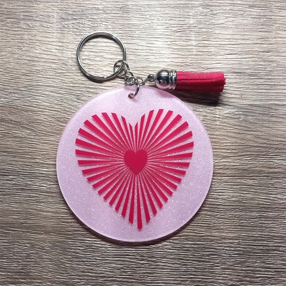 Heart Keychain!!